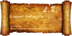 Lagner Rafaella névjegykártya